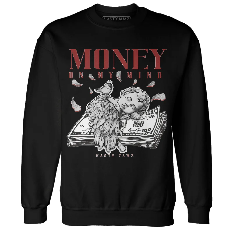 NastyJamz Dune Red 13s Sweatshirt Match Money On My Mind Angel